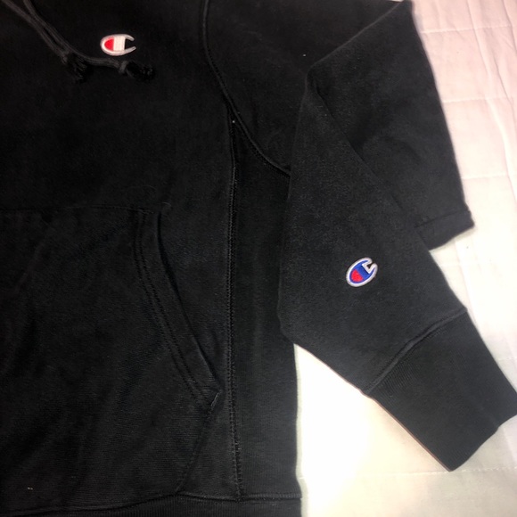 Black champion hoodie - Picture 3 of 6